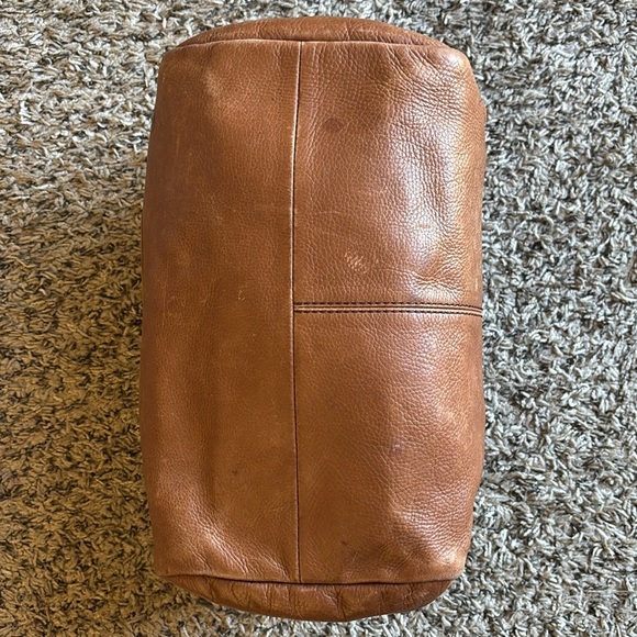 Fossil 'Olive' Pebble Leather Satchel
Crossbody Bag Cognac Boho Rare - Picture 7 of 16